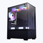 ZEBRONICS New Launch Iceberg Premium Gaming Cabinet (Black)